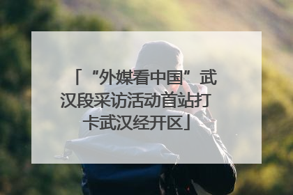 “外媒看中国”武汉段采访活动首站打卡武汉经开区