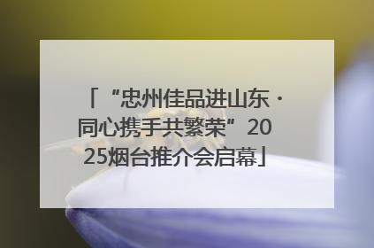 “忠州佳品进山东・同心携手共繁荣”2025烟台推介会启幕