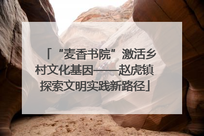 “麦香书院”激活乡村文化基因——赵虎镇探索文明实践新路径