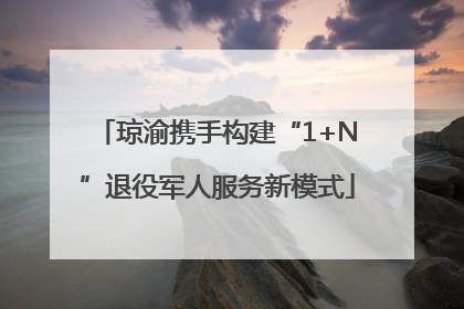 琼渝携手构建“1+N”退役军人服务新模式