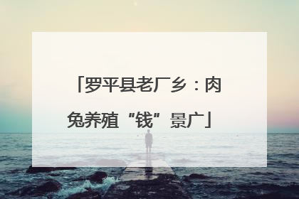 罗平县老厂乡：肉兔养殖“钱”景广