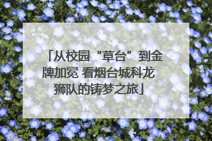 从校园“草台”到金牌加冕 看烟台城科龙狮队的铸梦之旅