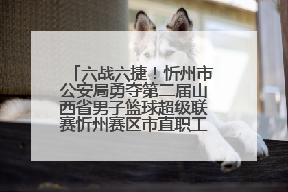 六战六捷！忻州市公安局勇夺第二届山西省男子篮球超级联赛忻州赛区市直职工组比赛冠军