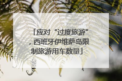 应对“过度旅游”，西班牙伊维萨岛限制旅游用车数量