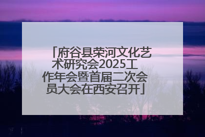 府谷县荣河文化艺术研究会2025工作年会暨首届二次会员大会在西安召开