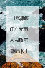 张勋图任广元市人民政府副市长