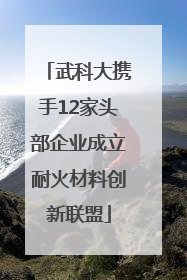 武科大携手12家头部企业成立耐火材料创新联盟