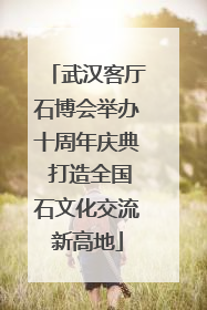 武汉客厅石博会举办十周年庆典 打造全国石文化交流新高地