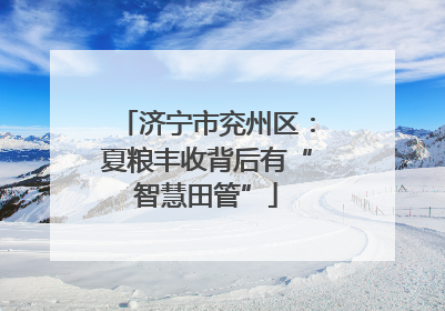 济宁市兖州区：夏粮丰收背后有“智慧田管”