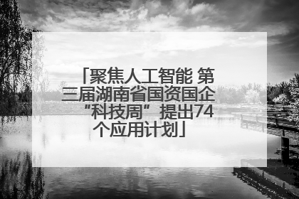 聚焦人工智能 第三届湖南省国资国企“科技周”提出74个应用计划