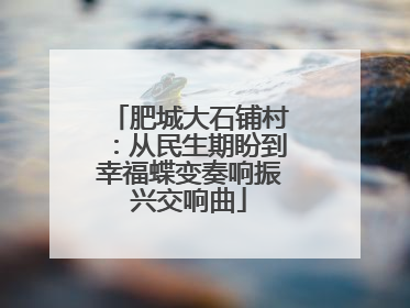肥城大石铺村：从民生期盼到幸福蝶变奏响振兴交响曲