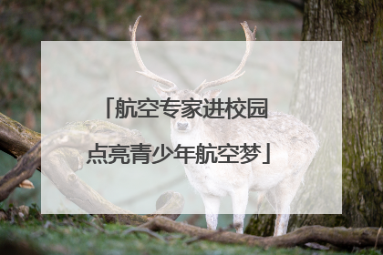 航空专家进校园 点亮青少年航空梦