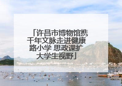 许昌市博物馆携千年文脉走进健康路小学 思政课扩大学生视野