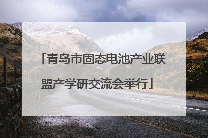 青岛市固态电池产业联盟产学研交流会举行