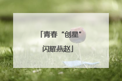 青春“创星” 闪耀燕赵