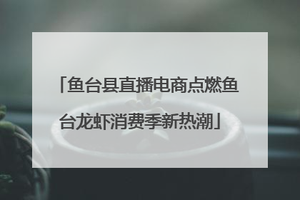鱼台县直播电商点燃鱼台龙虾消费季新热潮