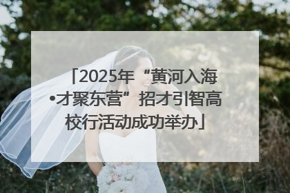 2025年“黄河入海•才聚东营”招才引智高校行活动成功举办
