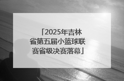 2025年吉林省第五届小篮球联赛省级决赛落幕