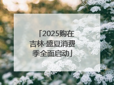 2025购在吉林·盛夏消费季全面启动